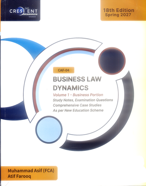 Crescent CAF 04 Business Law Dynamics Volume 1