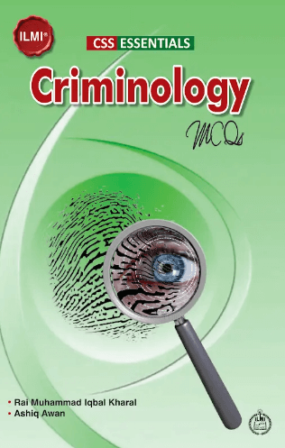 Criminology Mcqs (CSS Essentials ) For CSS PMS