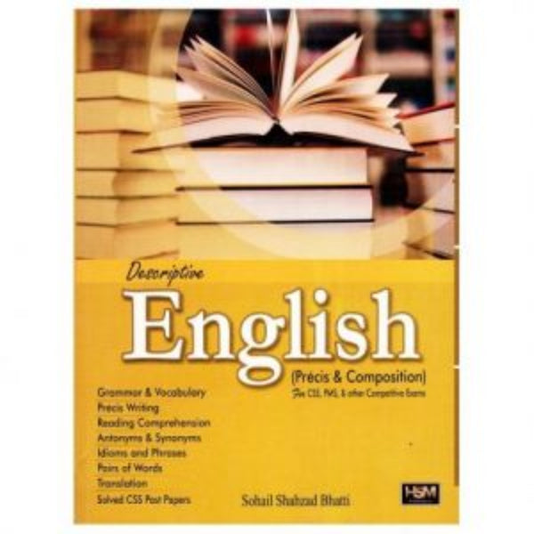 Descriptive English Precis & Composition For CSS PMS
