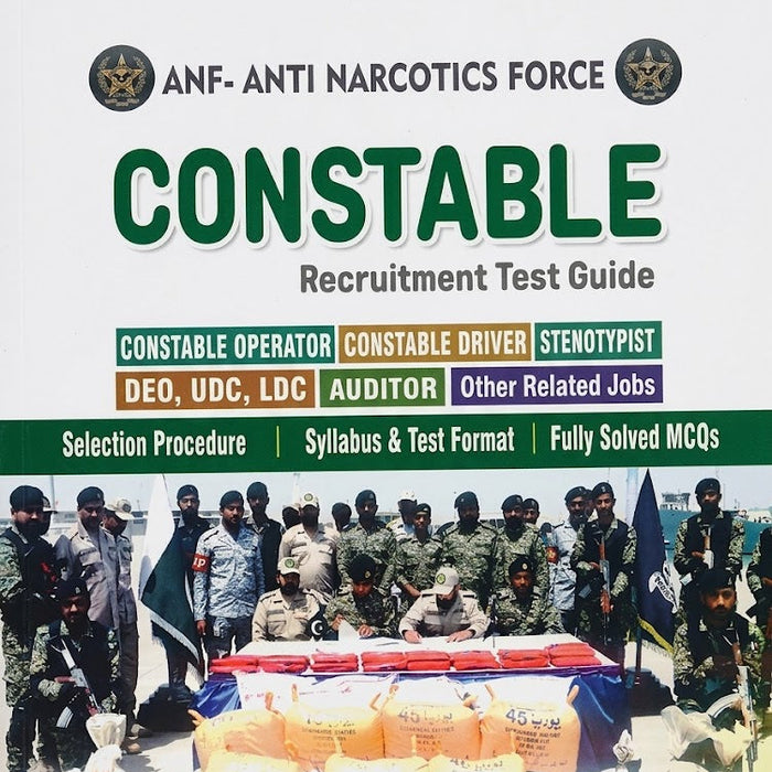 Dogar ANF - Anti Narcotics Force Constable Recruitment Test Guide