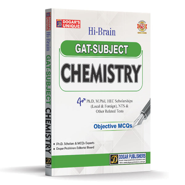 Dogar Hi Brain GAT Subject Chemistry MCQs