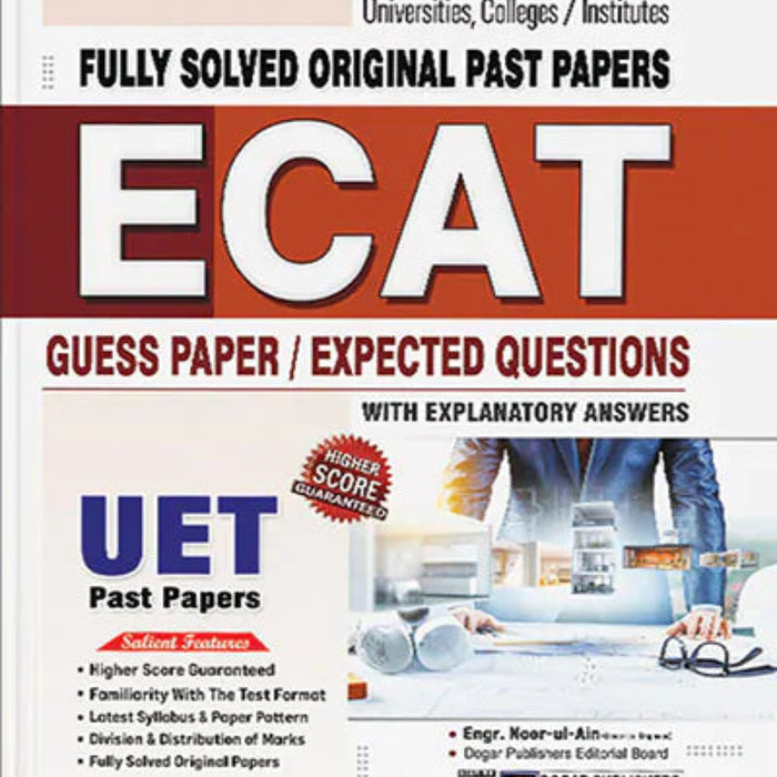 ECAT Fully Solved Original Past Papers - Dogar