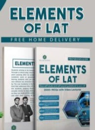 Elements of LAT – Best Book for LAT Prep 6th Ed. by Ali Anwer Warind