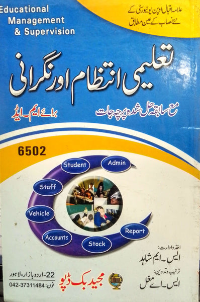 Educational Management & Supervision - تعلیمی انتظام اور نگرانی For M.Ed