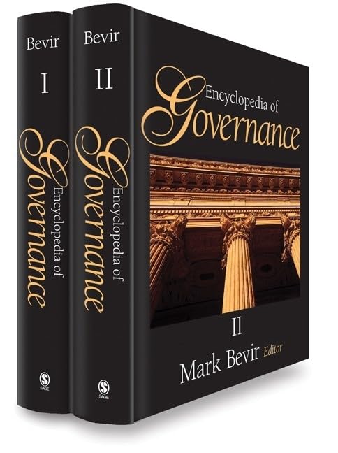 Encyclopedia of Governance - 2 Volume Set 1st Edition