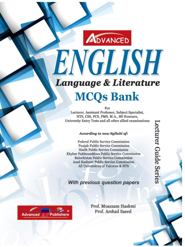 Advanced English Language And Literature Mcqs Bank For CSS PMS PPSC FPSC 