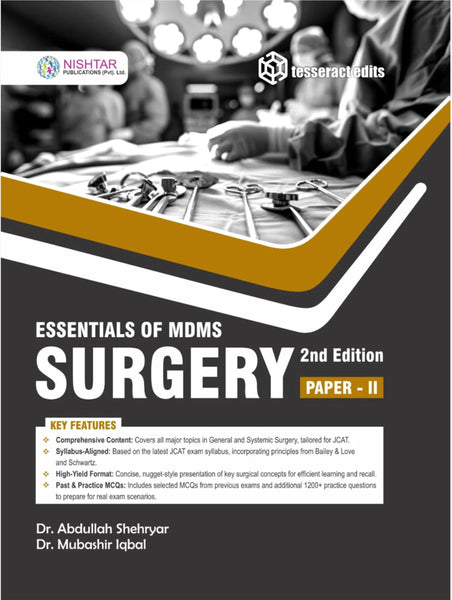 Essentials of MDMS Surgery 2nd Edition (Paper II) 