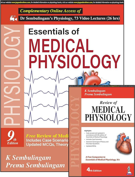 Essentials of Medical Physiology (Free Review of Medical Physiology): with free Review of Medical Physiology