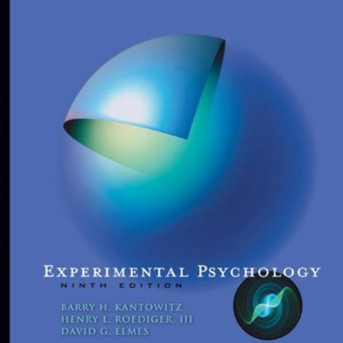 Experimental Psychology 9th Edition 