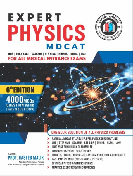Expert Physics – MDCAT 6th Edition