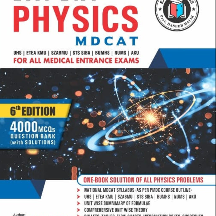 Expert Physics – MDCAT 6th Edition