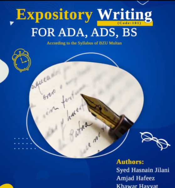 Expository Writing ADA ADS BS