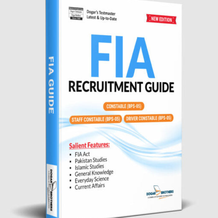 FIA Constable Recruitment Guide 