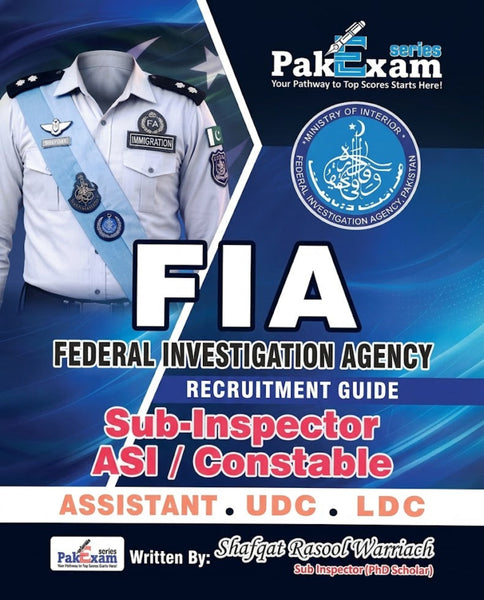 FIA - Federal Investigation Agency Recruitment Guide