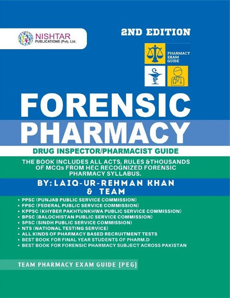 Forensic Pharmacy Drug Inspector/ Pharmacist/ PPSC/ FPSC by Dr Laiq Ur Rehman