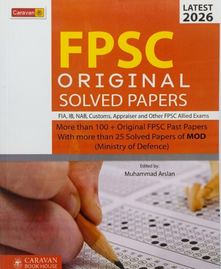 FPSC Original Solved Papers by Muhammad Arslan – BooksNbooks