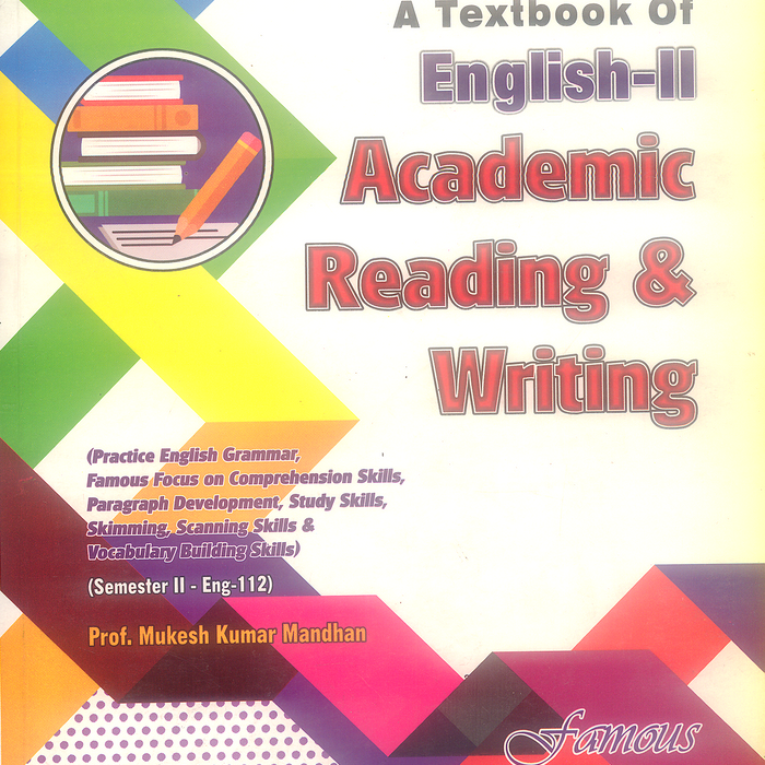 Famous A Textbook Of English - II Academic Reading And Writing
