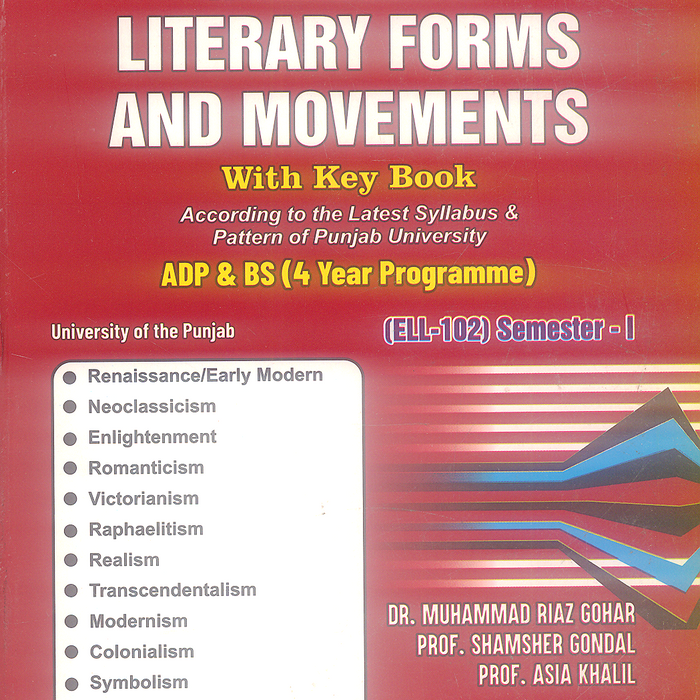 Famous A Textbook Of Literary Forms And Movements