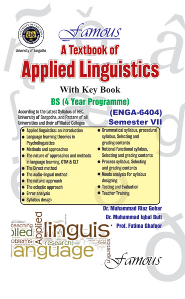 Famous A Textbook of Applied Linguistics 