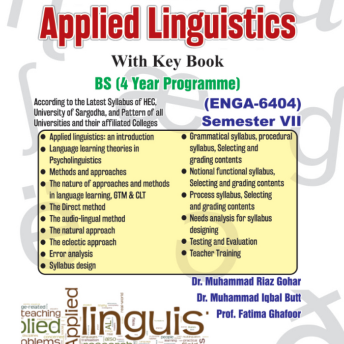 Famous A Textbook of Applied Linguistics 