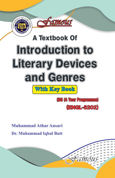 Famous A Textbook of Introduction to Literary Devices and Genres