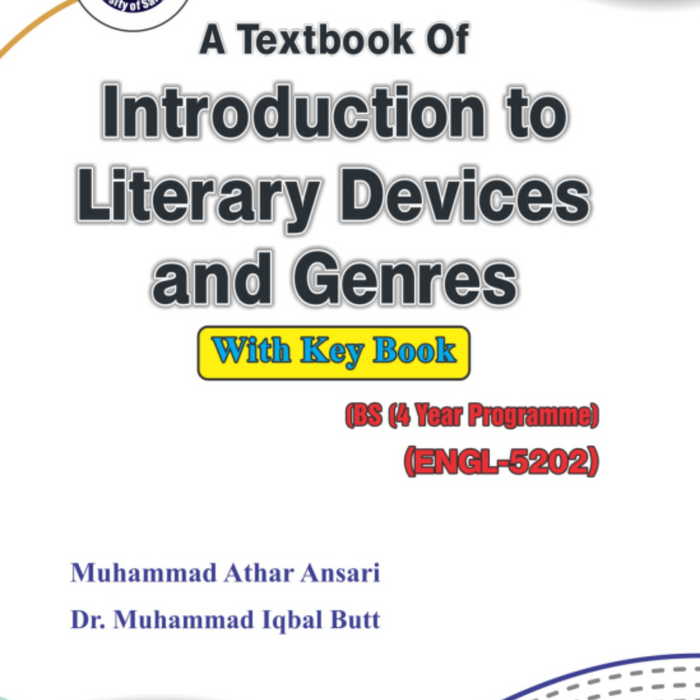 Famous A Textbook of Introduction to Literary Devices and Genres