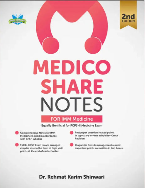 Medico Share Notes For IMM Medicine FCPS-II Medicine Exam