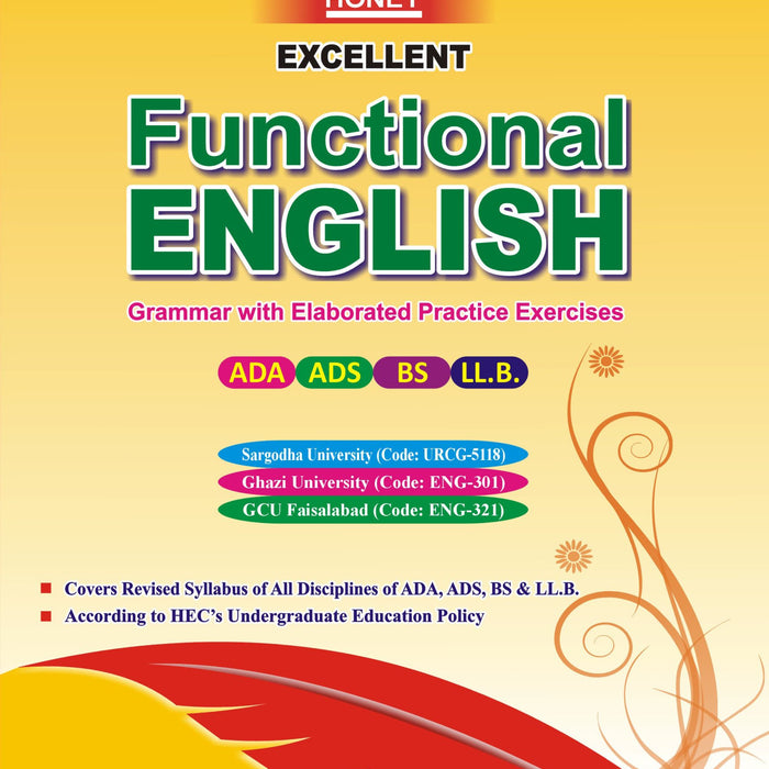 Honey Functional English By Prof. Muhammad Sajid Iqbal