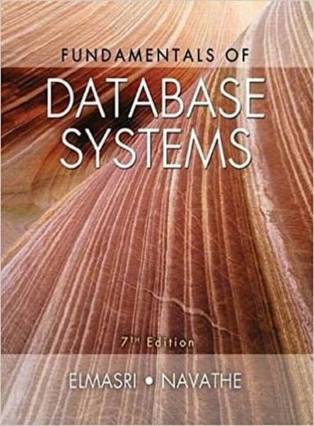 Fundamentals of Database Systems 7th Edition 