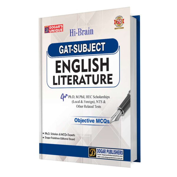 GAT-Subject English Literature MCQs - Dogar