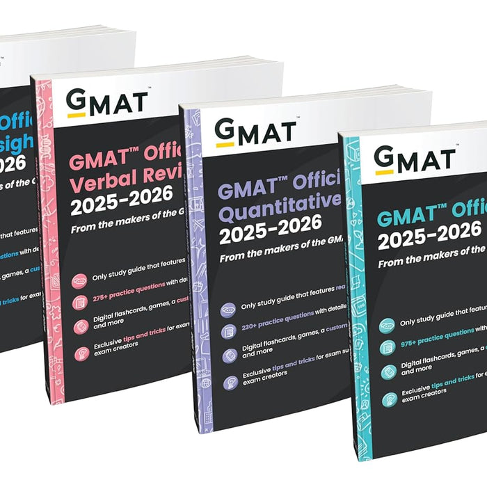 GMAT Official Guide 2025-2026 Bundle