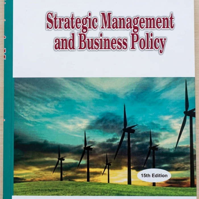 Concepts in Strategic Management and Business Policy