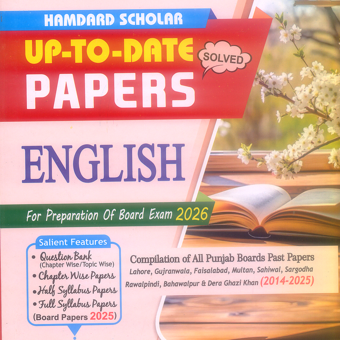 Hamdard Scholar Up To Date Past Papers For 12th Class