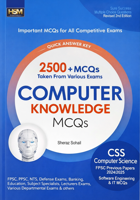 Sohail Computer Computer Knowledge MCQs 2nd Edition by Sheraz Sohail – BooksNbooks