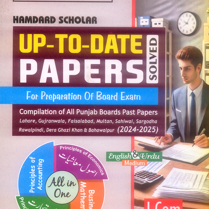 Hamdard Scholar Up To Date Past Papers For I.Com Part 1