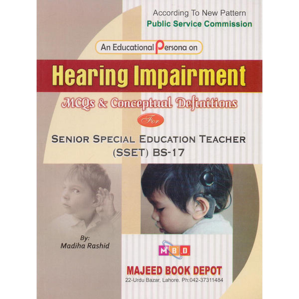 Hearing Impairment For Senior Special Education Teacher -  SSET