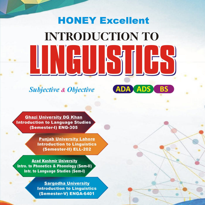 Honey Excellent Introduction To Linguistics 