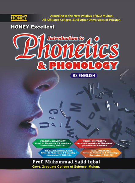 Honey Excellent Introduction To Phonetics And Phonology