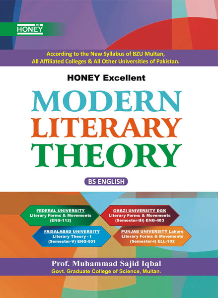 Honey Excellent Modern Literary Theory 
