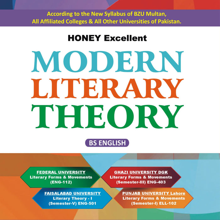 Honey Excellent Modern Literary Theory 