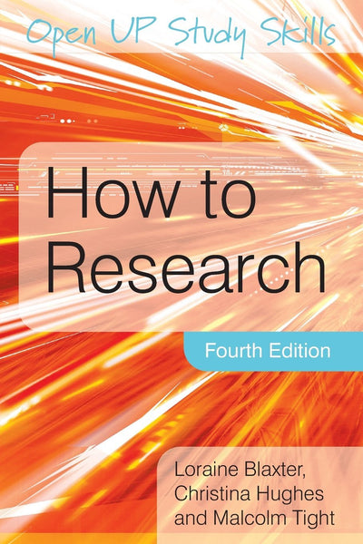 How to Research (Open Up Study Skills) 