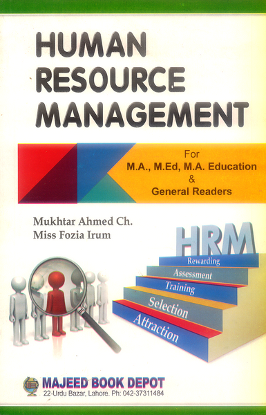Human Resource Management For M.A, M.Ed