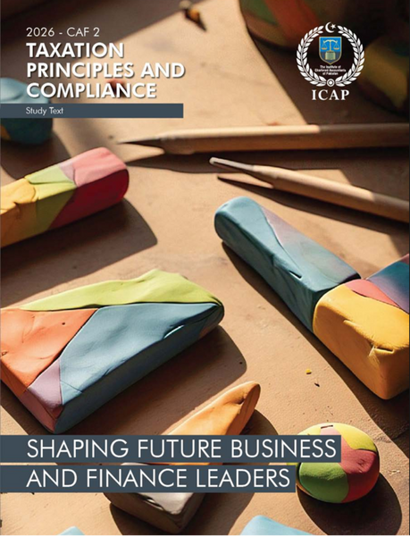 ICAP CAF 02 Taxation Principles And Compliance