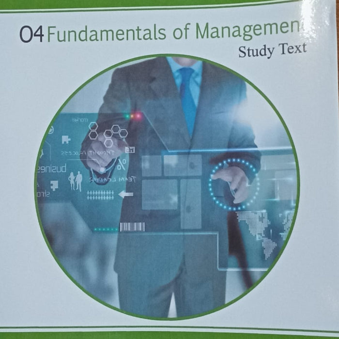 ICMA 04 Fundamental of Management Study Text