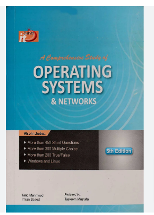 IT Series Operating System & Networks 5th Edition Tasleem Mustafa 