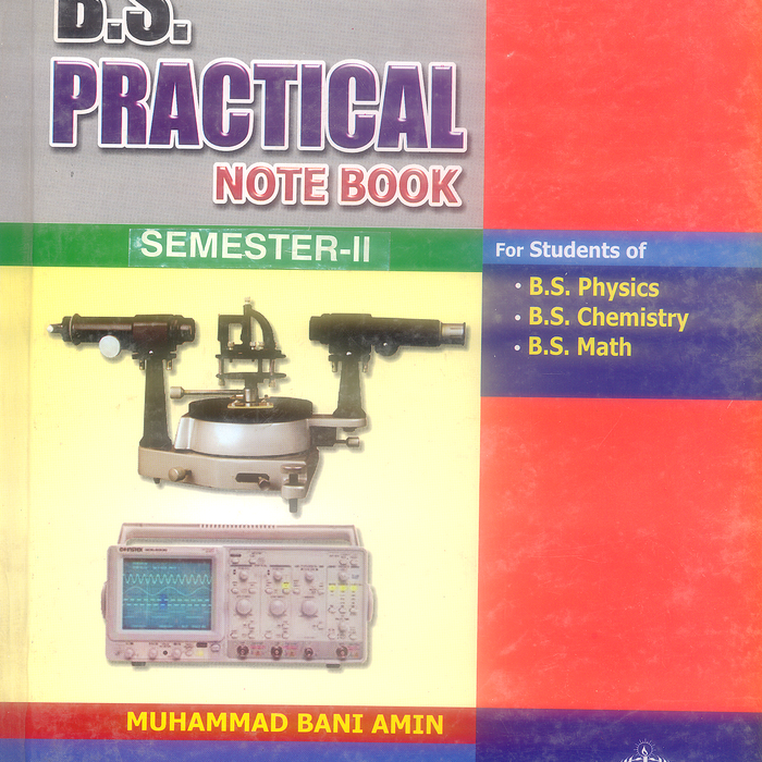 Ilmi BS Practical Notebook Semester II