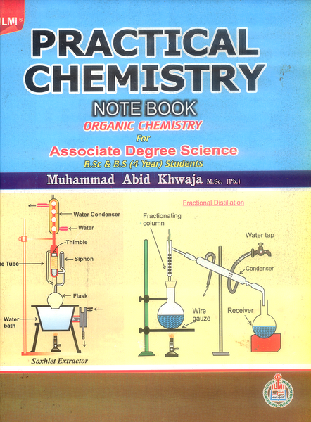 Ilmi Organic Chemistry Practical Notebook