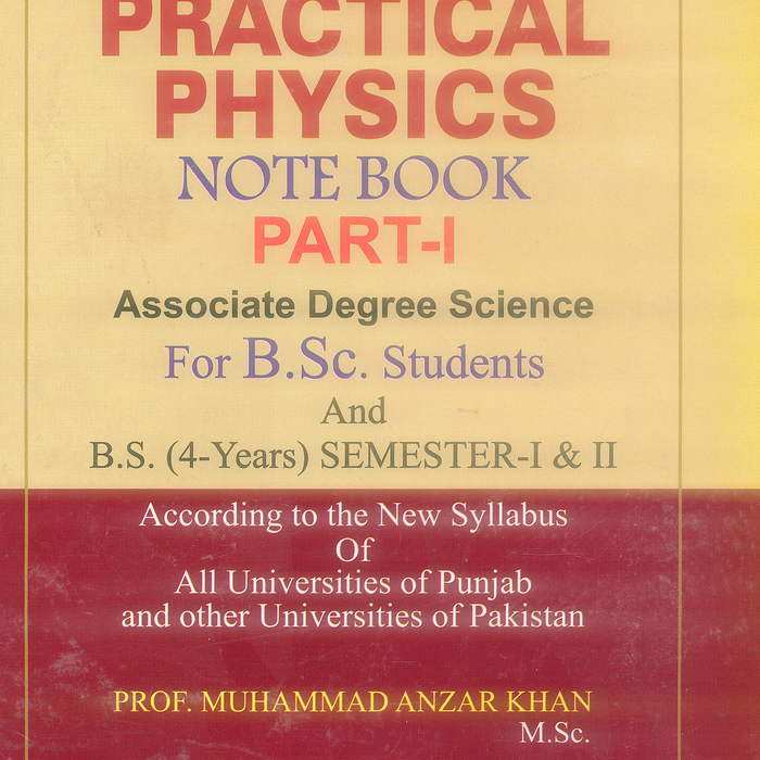 Ilmi Practical Physics Notebook Part 