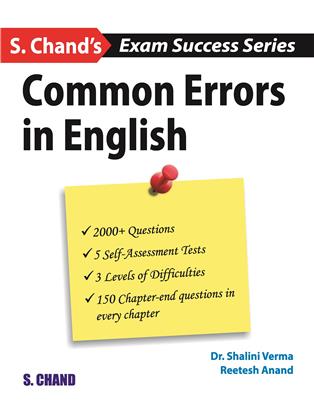 Common Errors In English BY Dr Shalini Verma Reetesh Anand