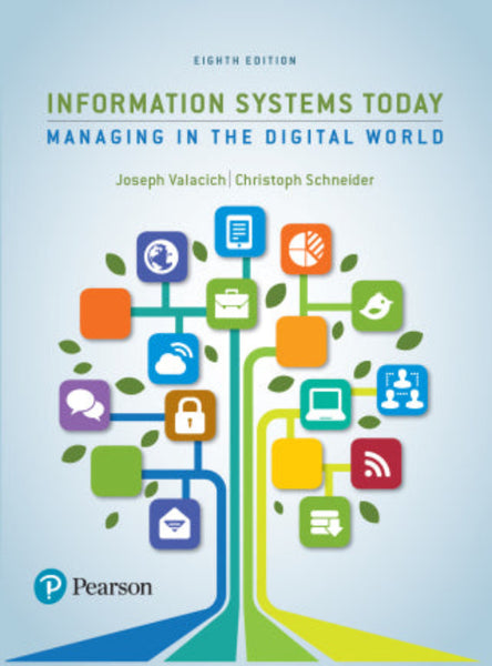 Information Systems Today: Managing the Digital World 8th Edition